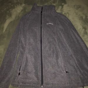 Gray Columbia Zip Up Jacket